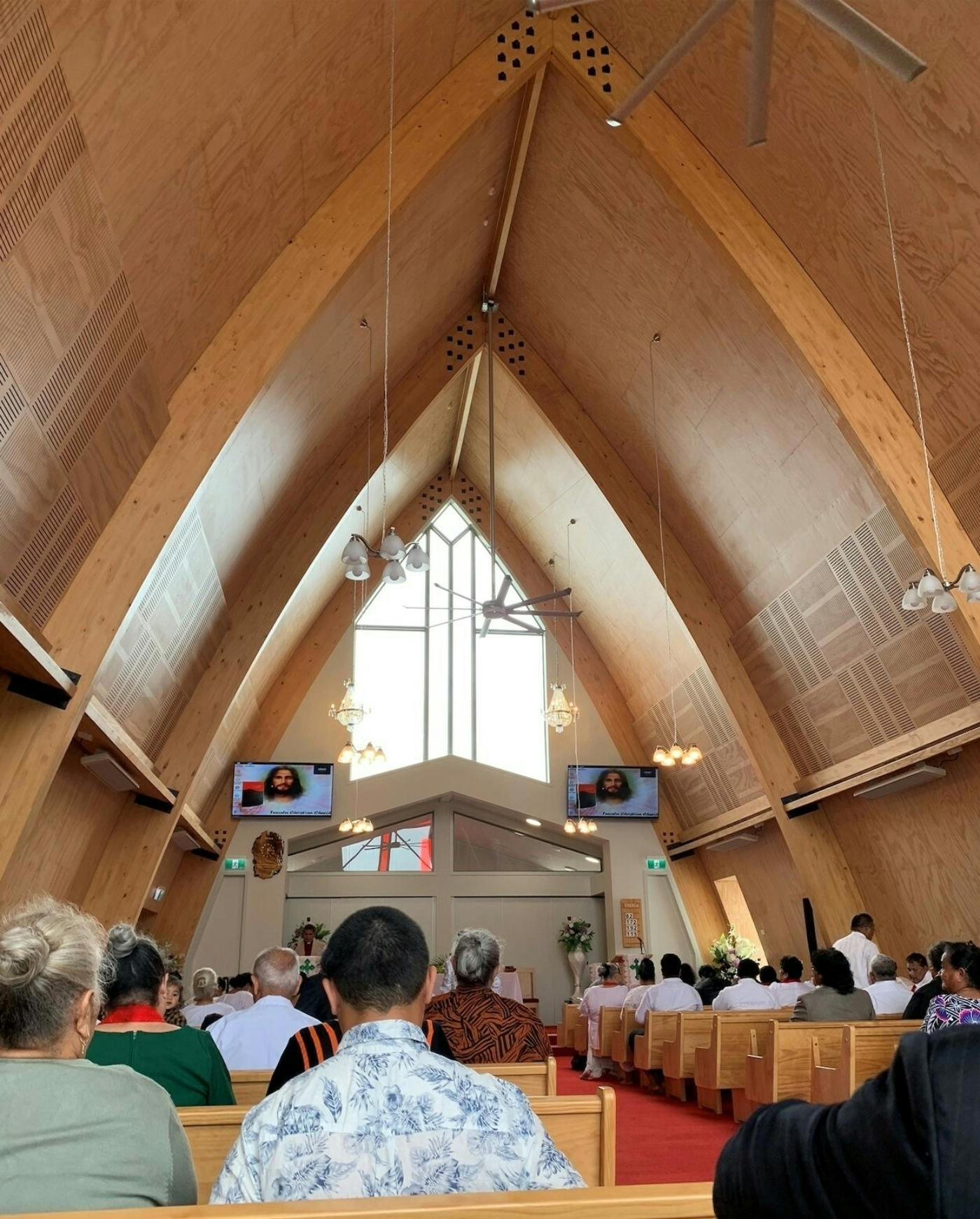 Tuvalu Church interior 1
