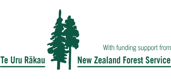 NZ Forest Service Logo Forestry Green Logo funding support
